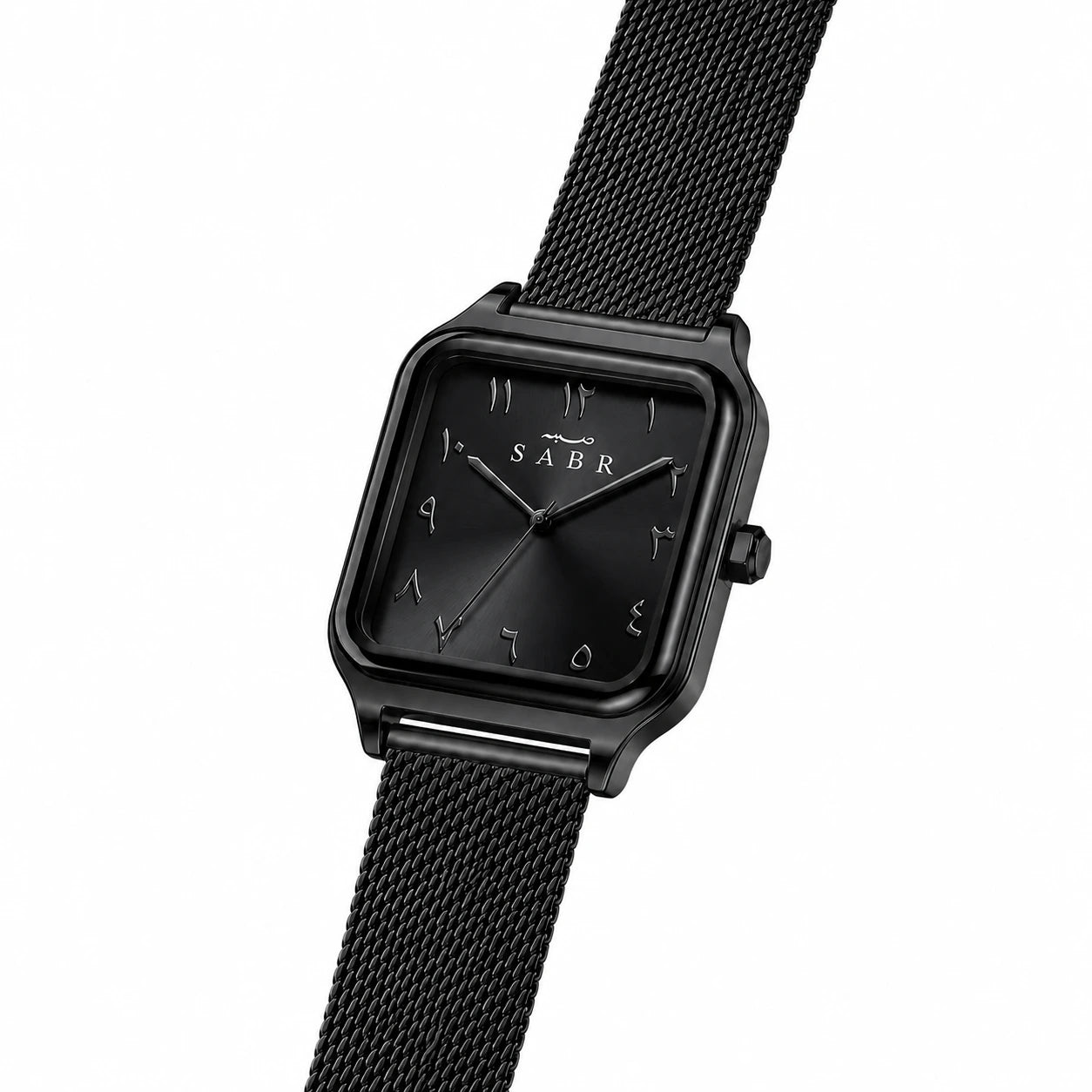Noor Black Mesh
