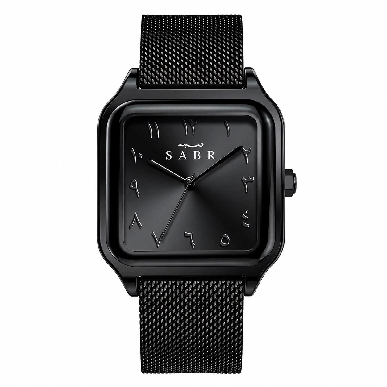 Noor Black Mesh