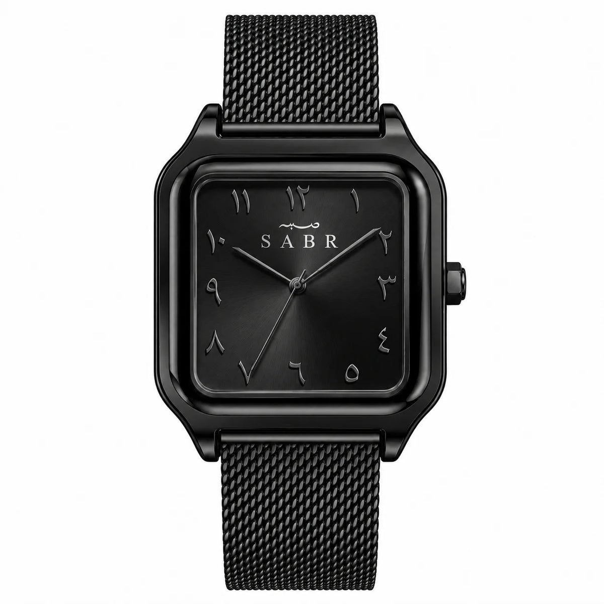 Noor Black Mesh