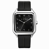 Noor Silver Black Dial