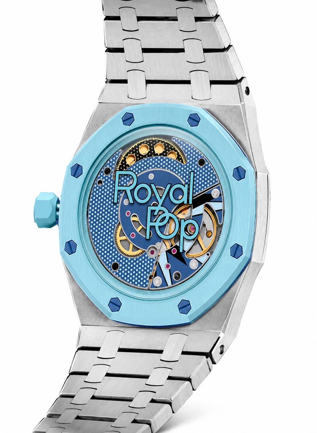 Stainless Steel Case For AP x Swatch Royal Pop – SABR WATCH