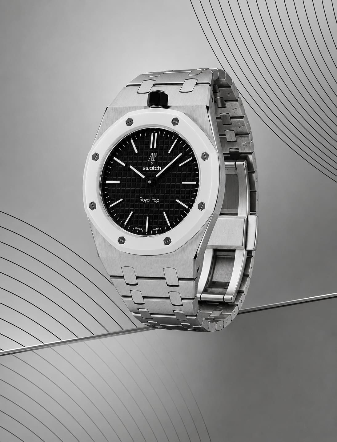 Stainless Steel Case For AP x Swatch Royal Pop – SABR WATCH